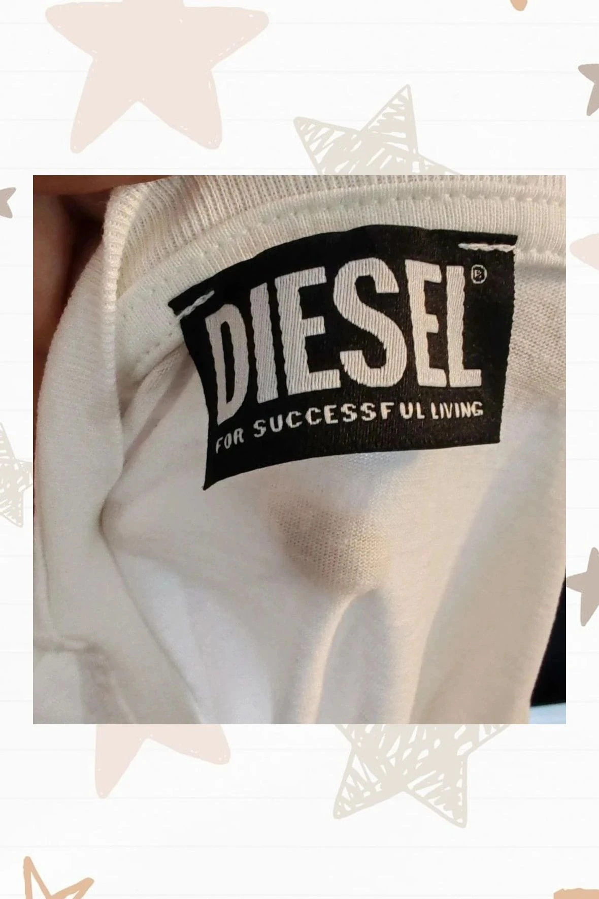 Camiseta homem Diesel – photo 3